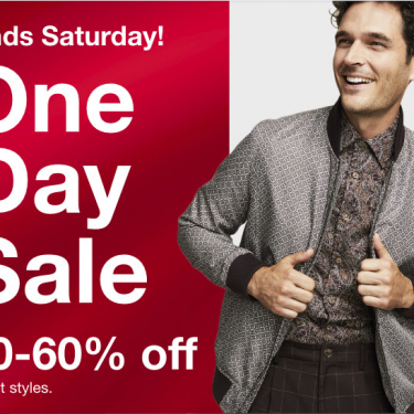 Macy's One Day Sale 40-60%