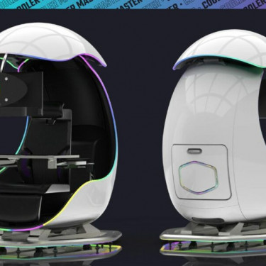 Cooler Master công bố ghế chơi game Orb X với thiết kế quả trứng sang trọng, tích hợp đầy đủ tiện nghi cho game thủ “ăn – ngủ – chơi” cả ngày